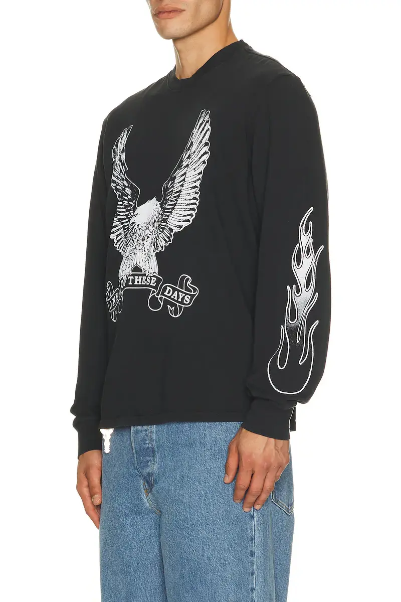 ONE OF THESE DAYS An American Original Long Sleeve Tee Shirt | Thumbnail 2 ONE OF THESE DAYS An American Original Long Sleeve Tee Shirt | Thumbnail 2