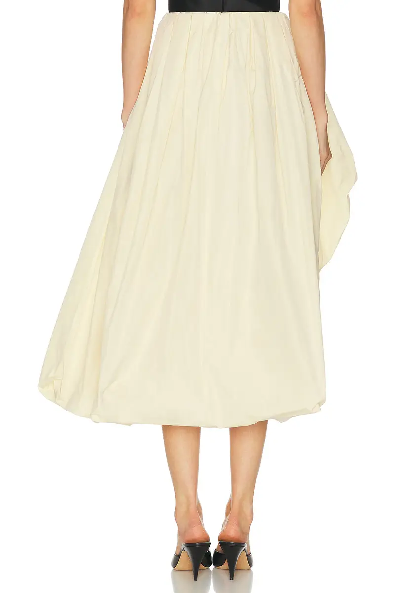 Jil Sander Asymmetrical Draped Midi Skirt | Thumbnail 4 Jil Sander Asymmetrical Draped Midi Skirt | Thumbnail 4