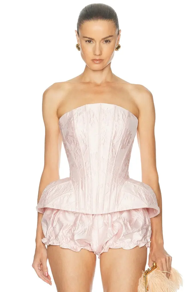 Emmi Strapless Structured Top