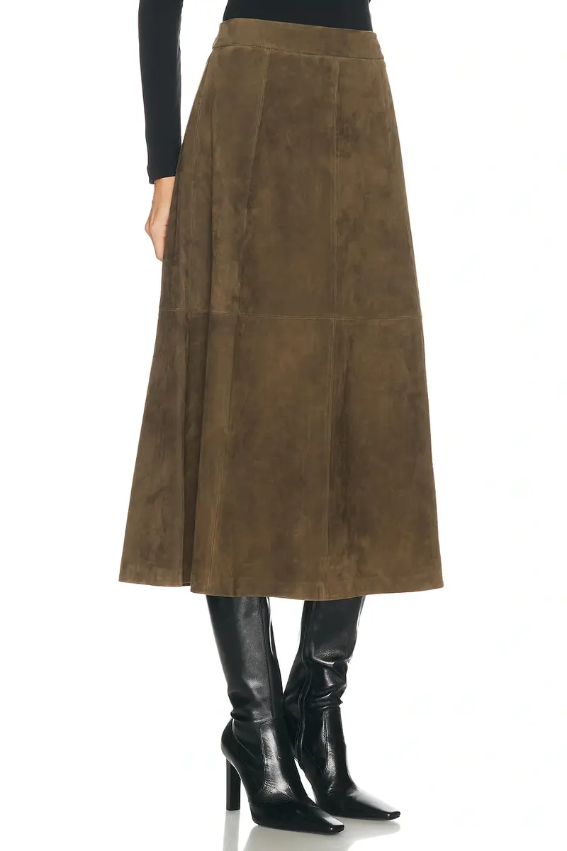 Jenni Kayne Suede Wolfe Skirt | Thumbnail 2 Jenni Kayne Suede Wolfe Skirt | Thumbnail 2