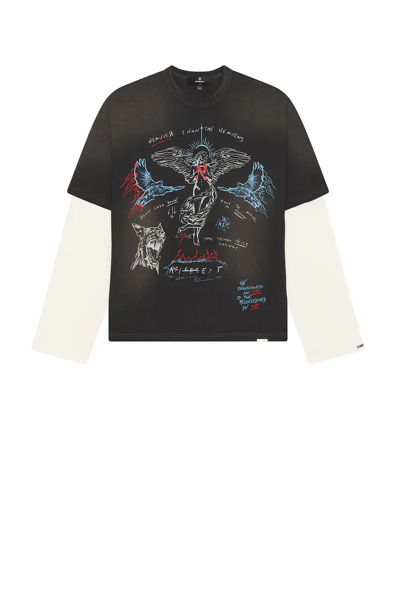 Represent Heavier Than The Heavens Long Sleeve Tee | Thumbnail 4