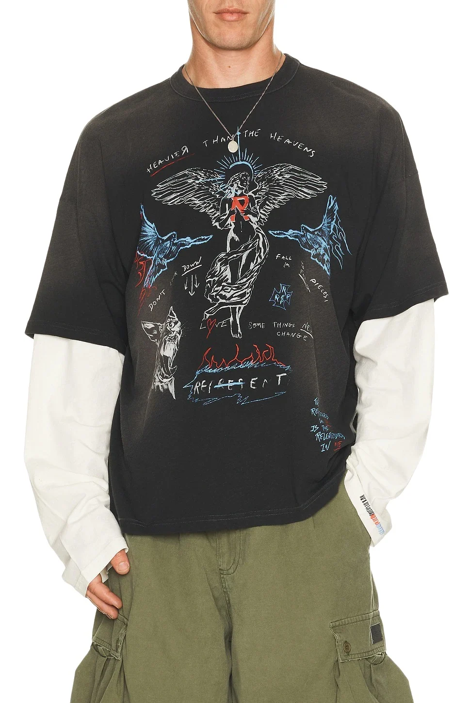 Represent Heavier Than The Heavens Long Sleeve Tee