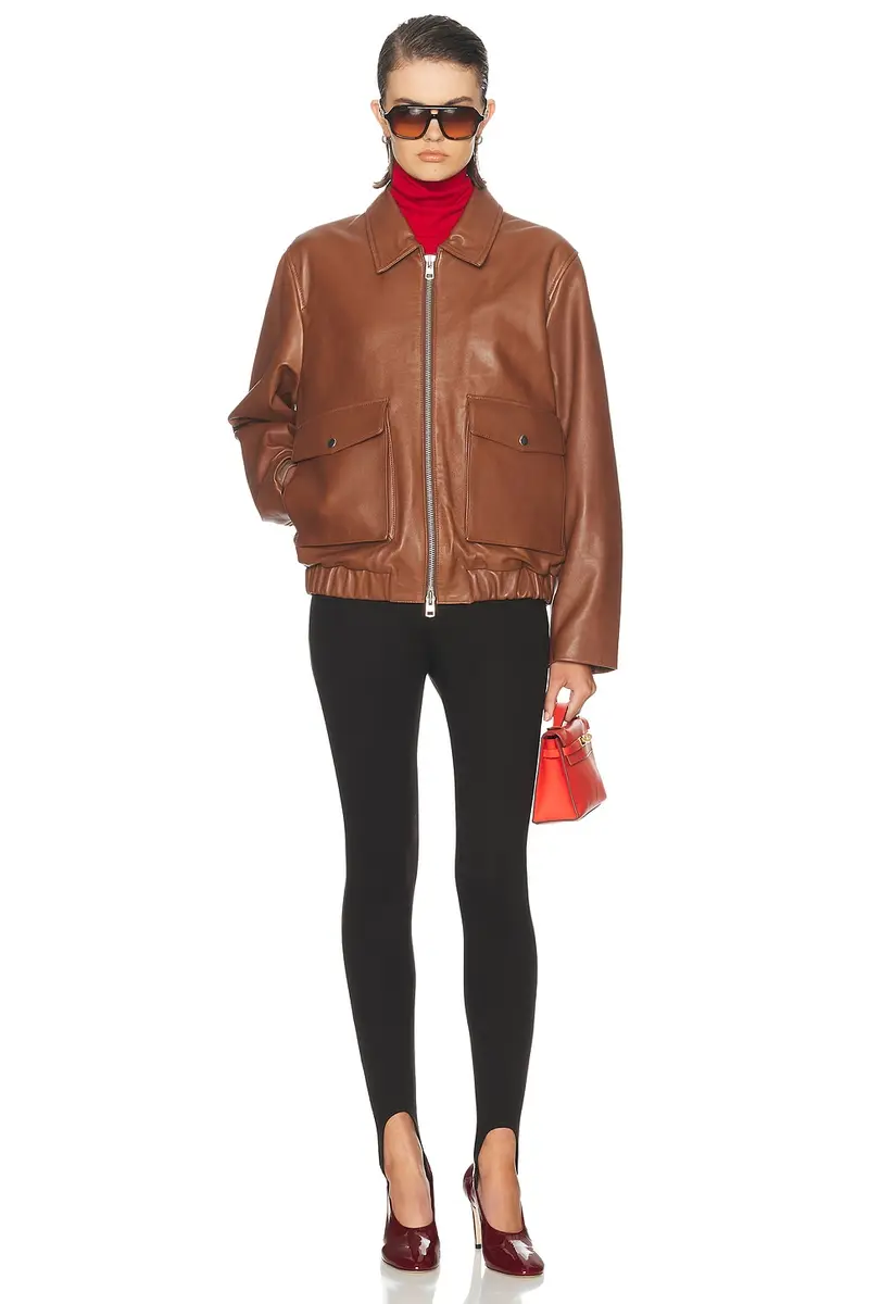 Citizens of Humanity Zip Front Bomber Jacket | Thumbnail 4
