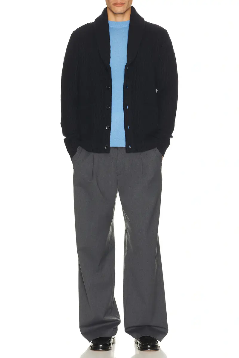 REIGNING CHAMP Merino Kenny Shawl Cardigan | Thumbnail 4