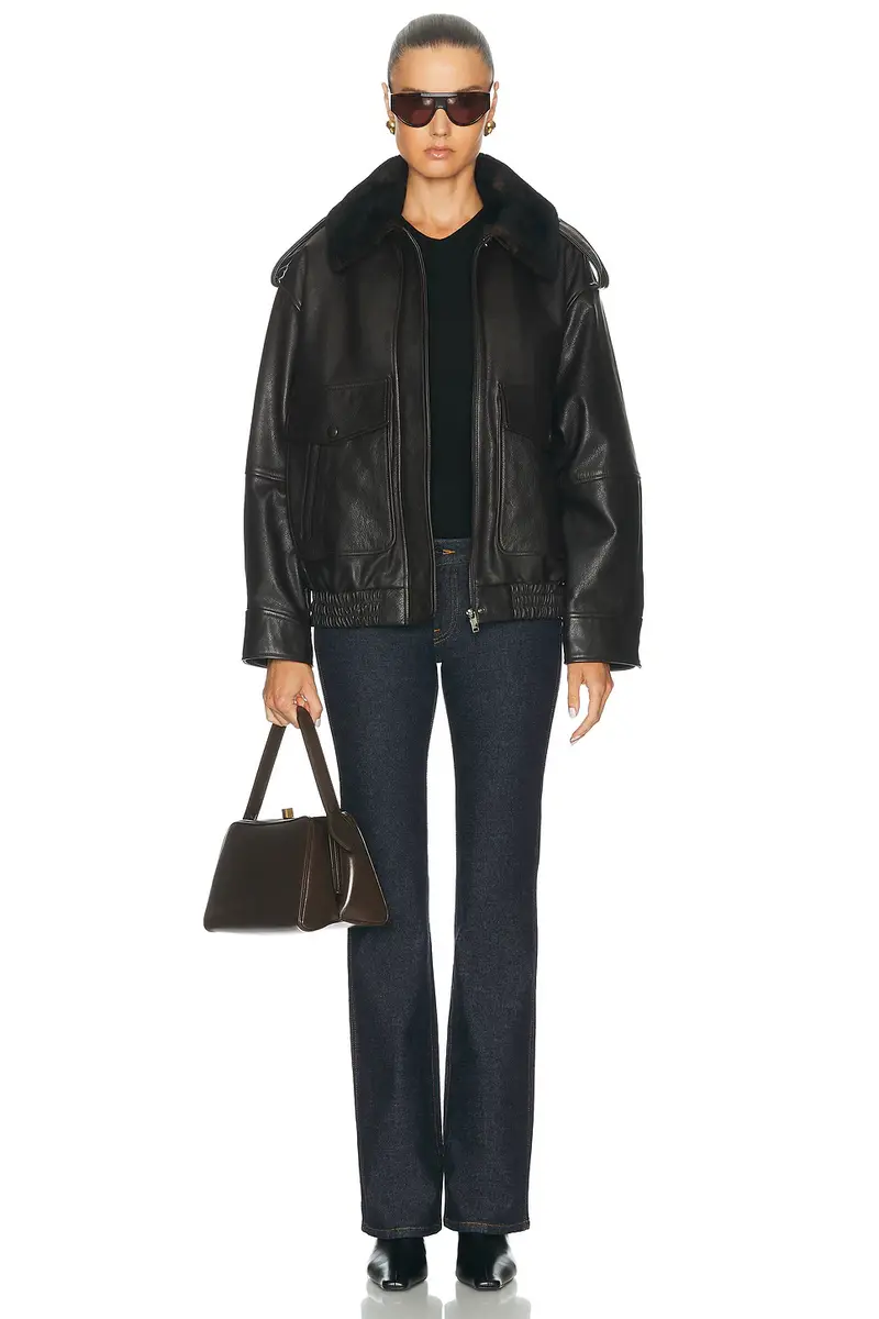 Loulou de Saison Russo Military Jacket With Collar | Thumbnail 5