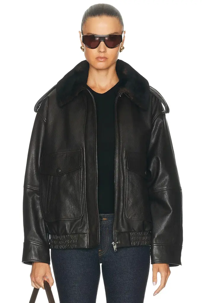 Loulou de Saison Russo Military Jacket With Collar