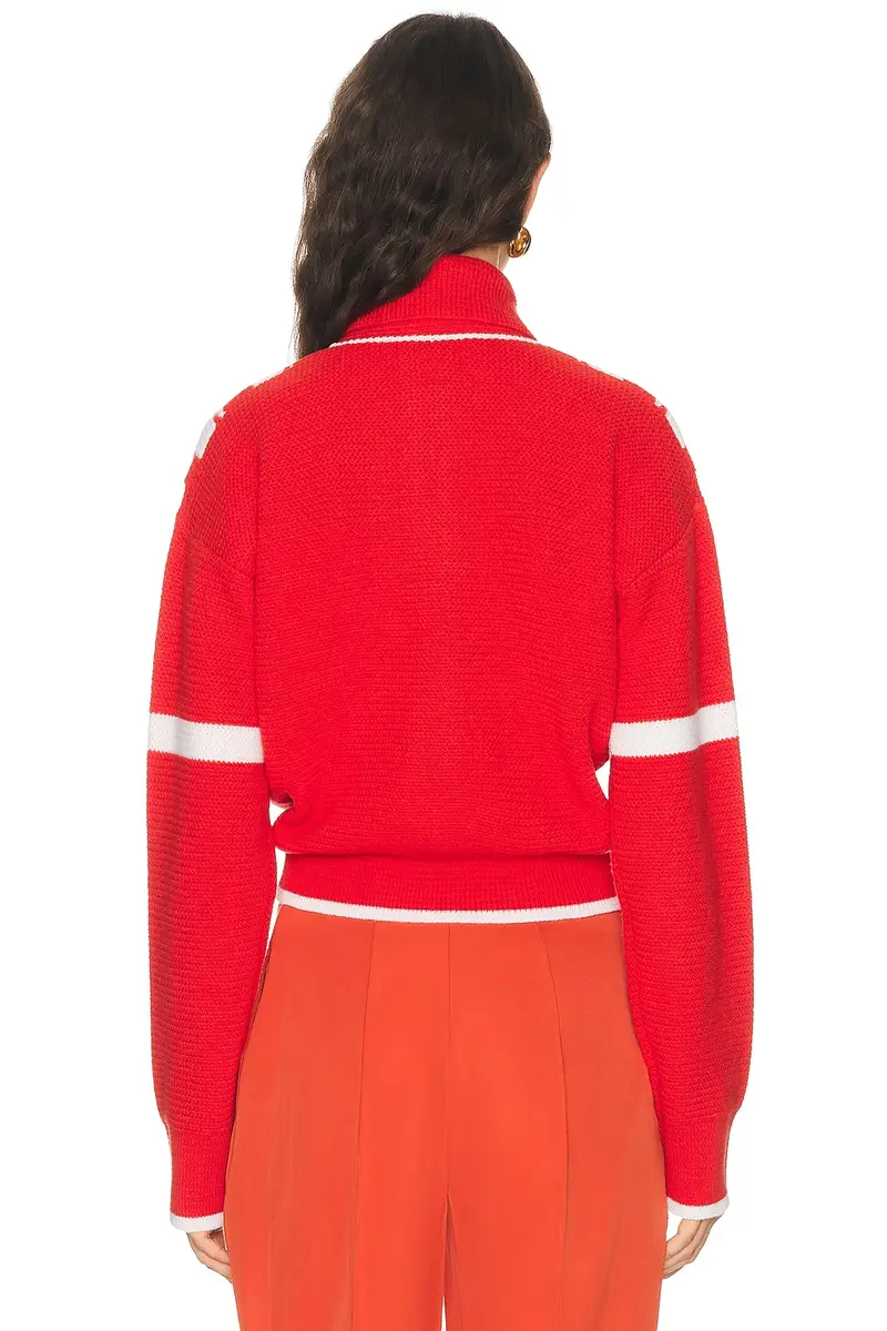 Stella McCartney Sporty 80's Wool Knit Zip Jacket | Thumbnail 3 Stella McCartney Sporty 80's Wool Knit Zip Jacket | Thumbnail 3
