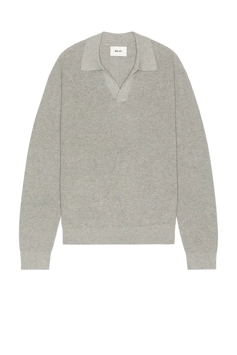 NN07 Hope Rib Knit Polo 60060 | Thumbnail 4 NN07 Hope Rib Knit Polo 60060 | Thumbnail 4