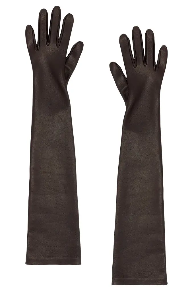 Khaite Remo Long Gloves