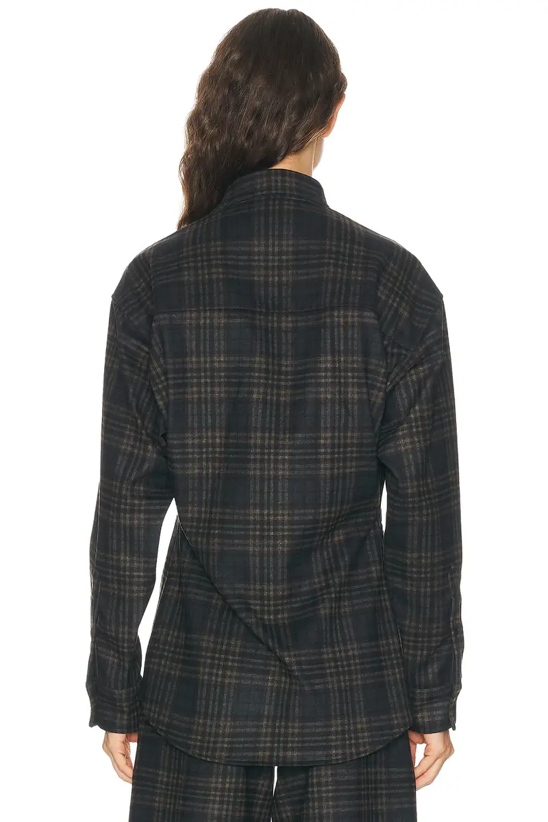 DARKPARK Anne Tartan Check Tailored Shirt | Thumbnail 3 DARKPARK Anne Tartan Check Tailored Shirt | Thumbnail 3
