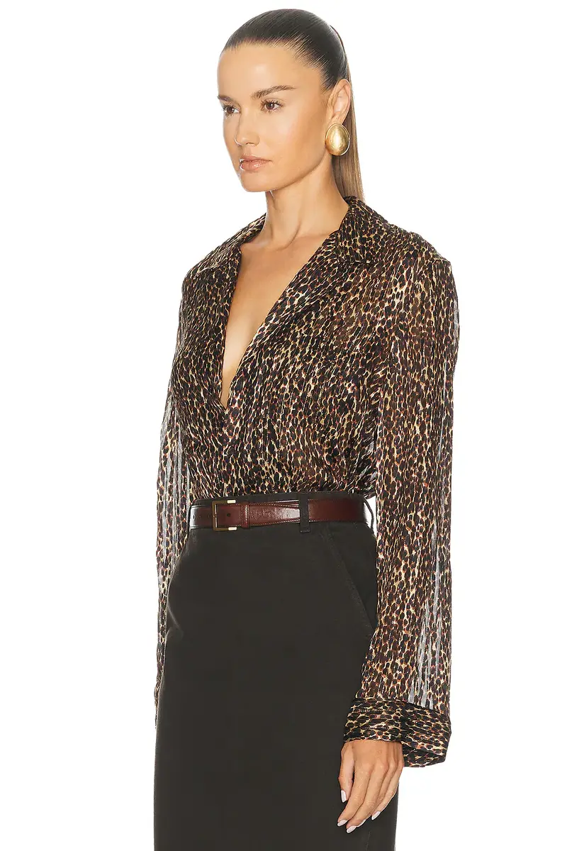 Saint Laurent Pyjama Top | Thumbnail 2 Saint Laurent Pyjama Top | Thumbnail 2