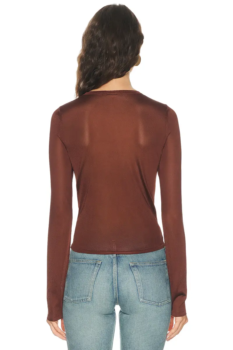 Saint Laurent Long Sleeve Top | Thumbnail 3