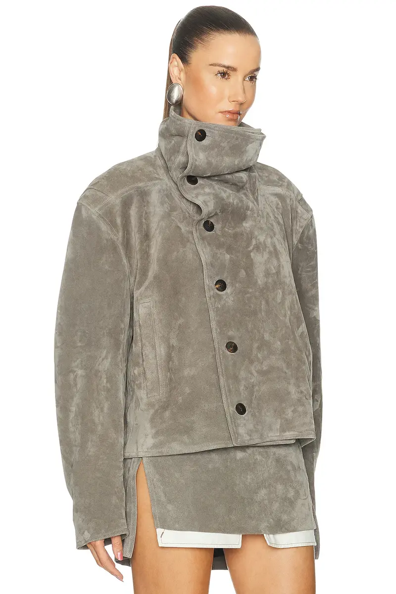 Rick Owens Biker Jumbo Stooges Jacket | Thumbnail 3 Rick Owens Biker Jumbo Stooges Jacket | Thumbnail 3