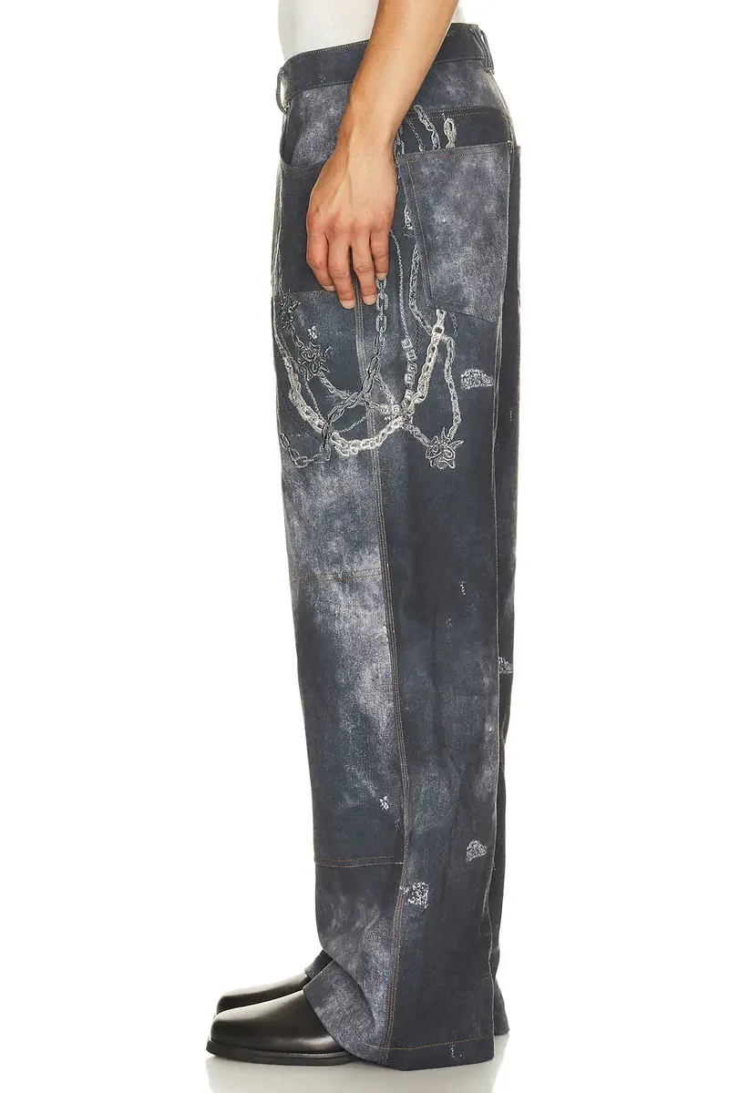 We11Done Trompe L'Oeil Denim Carpenter Pants | Thumbnail 2