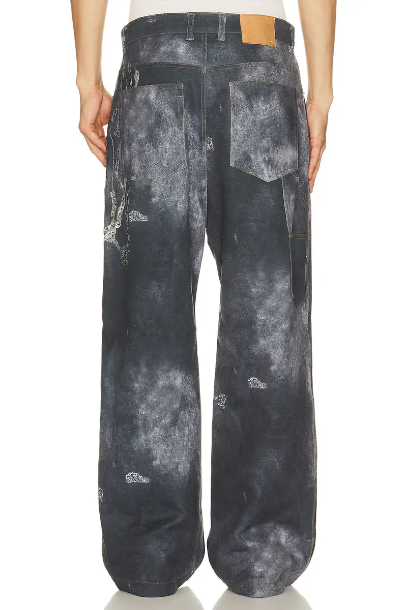 We11Done Trompe L'Oeil Denim Carpenter Pants | Thumbnail 3