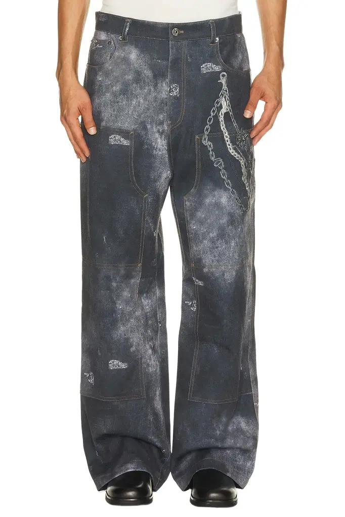 Trompe L'Oeil Denim Carpenter Pants Trompe L'Oeil Denim Carpenter Pants
