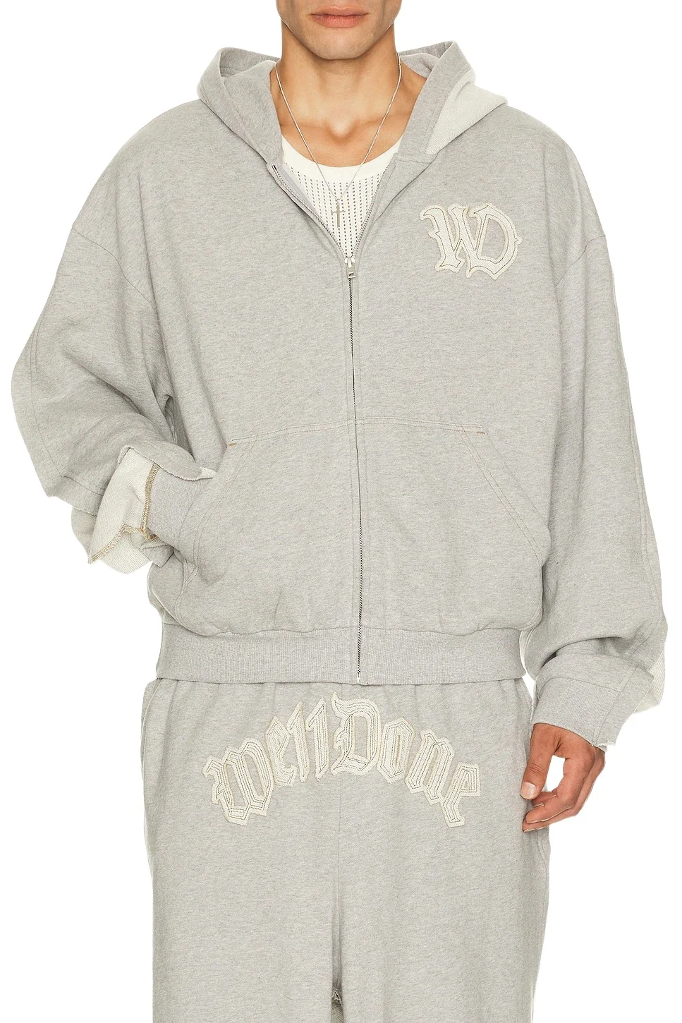 Inside-Out Zip Up Hoodie Inside-Out Zip Up Hoodie