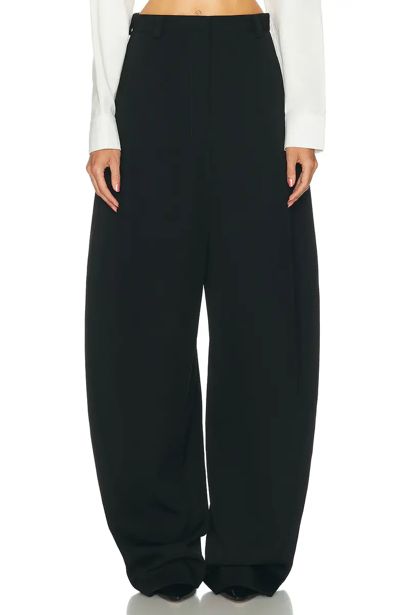 Balenciaga High Waist Barrel Pant | Thumbnail 2 Balenciaga High Waist Barrel Pant | Thumbnail 2
