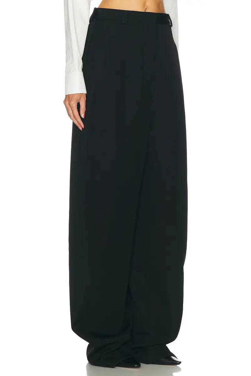 Balenciaga High Waist Barrel Pant | Thumbnail 3 Balenciaga High Waist Barrel Pant | Thumbnail 3