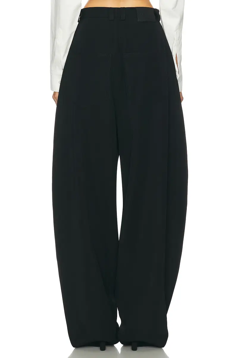 Balenciaga High Waist Barrel Pant | Thumbnail 5 Balenciaga High Waist Barrel Pant | Thumbnail 5