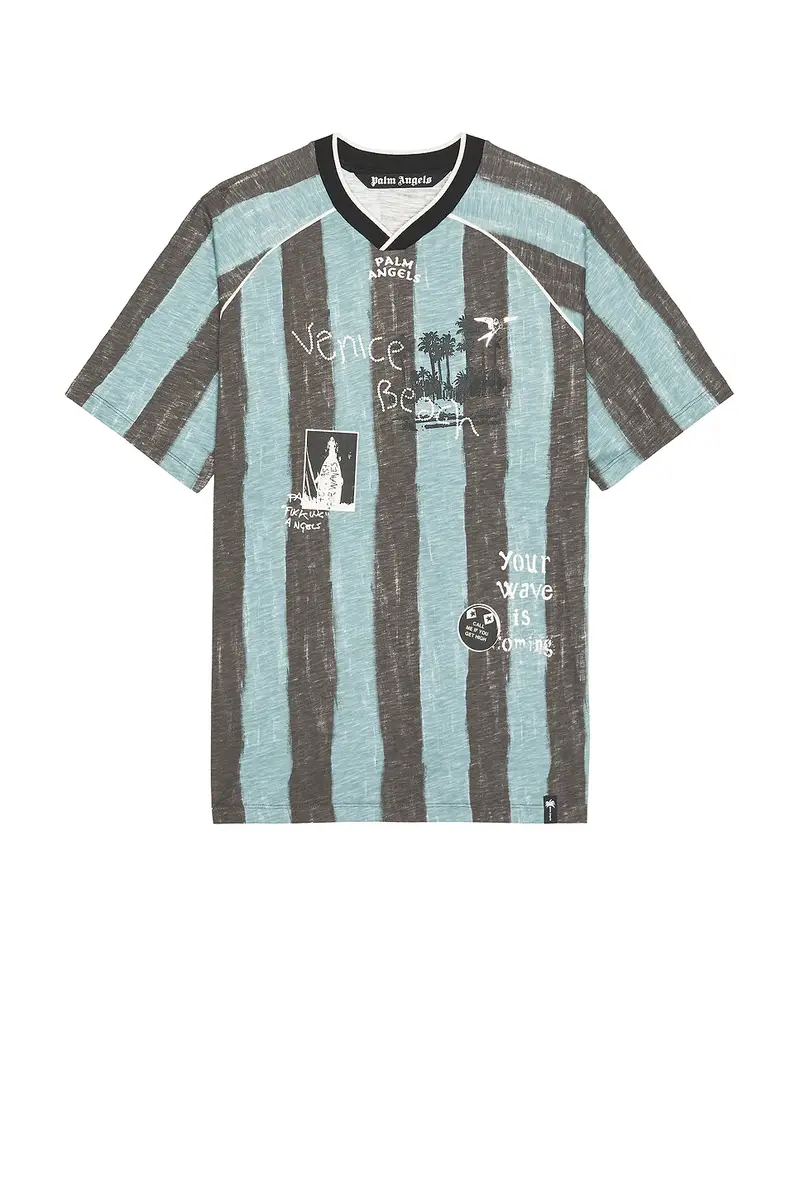 Palm Angels Soccer Cali Regular Tee | Thumbnail 4 Palm Angels Soccer Cali Regular Tee | Thumbnail 4