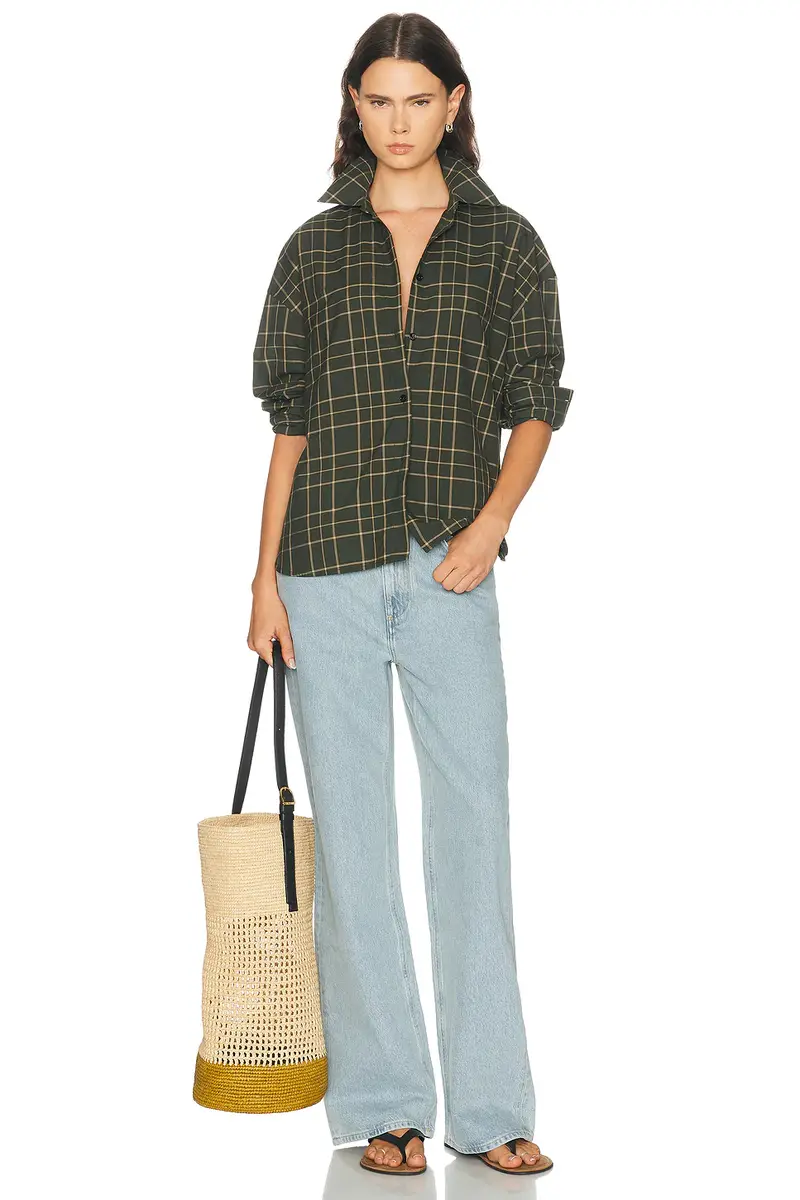 Loulou de Saison Mico Low Waisted Wide Leg | Thumbnail 5 Loulou de Saison Mico Low Waisted Wide Leg | Thumbnail 5