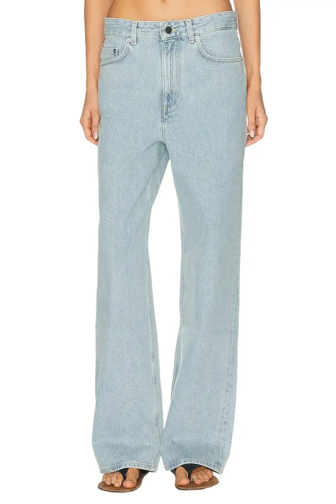 Loulou de Saison Mico Low Waisted Wide Leg