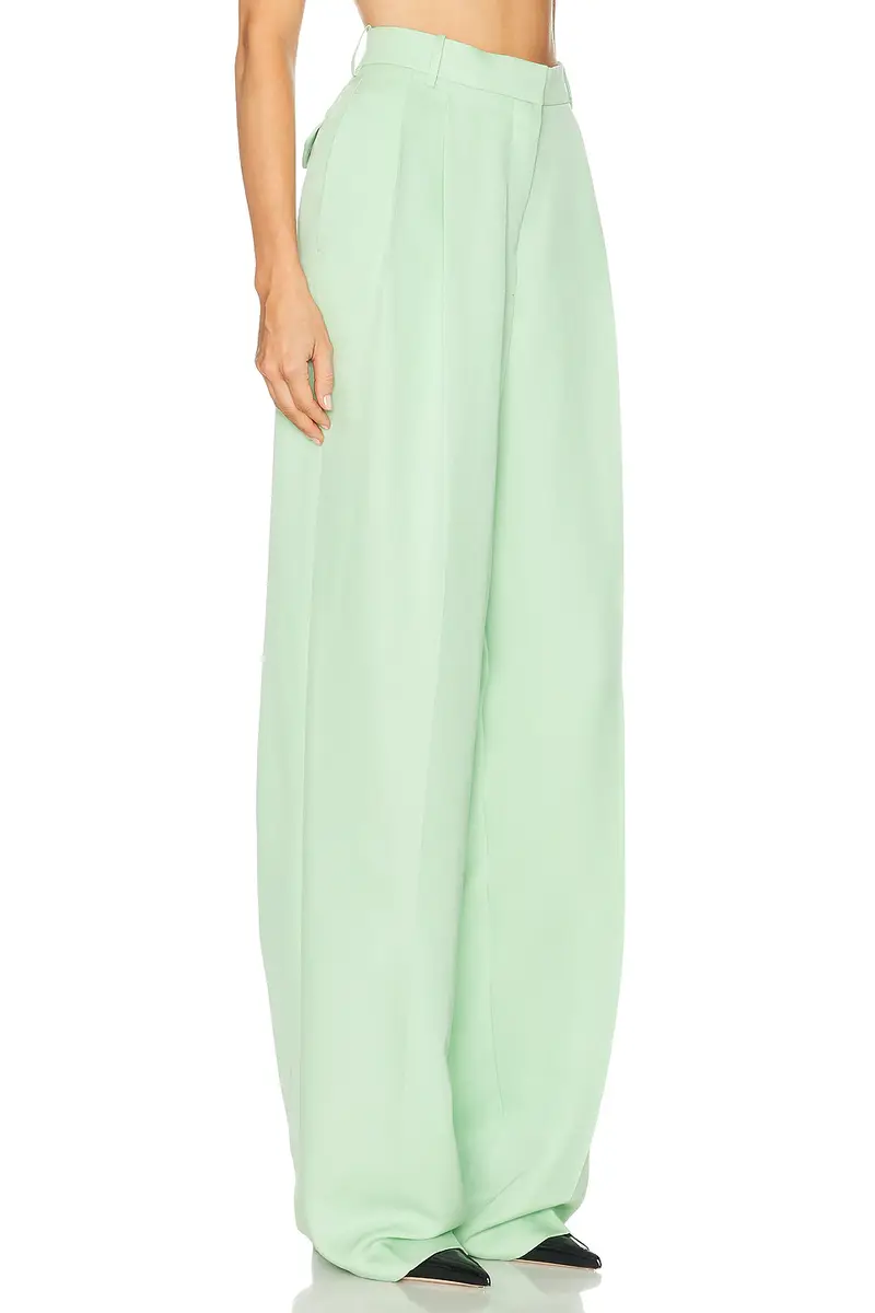 Tom Ford High Waist Wide Leg Pleated Pant | Thumbnail 2