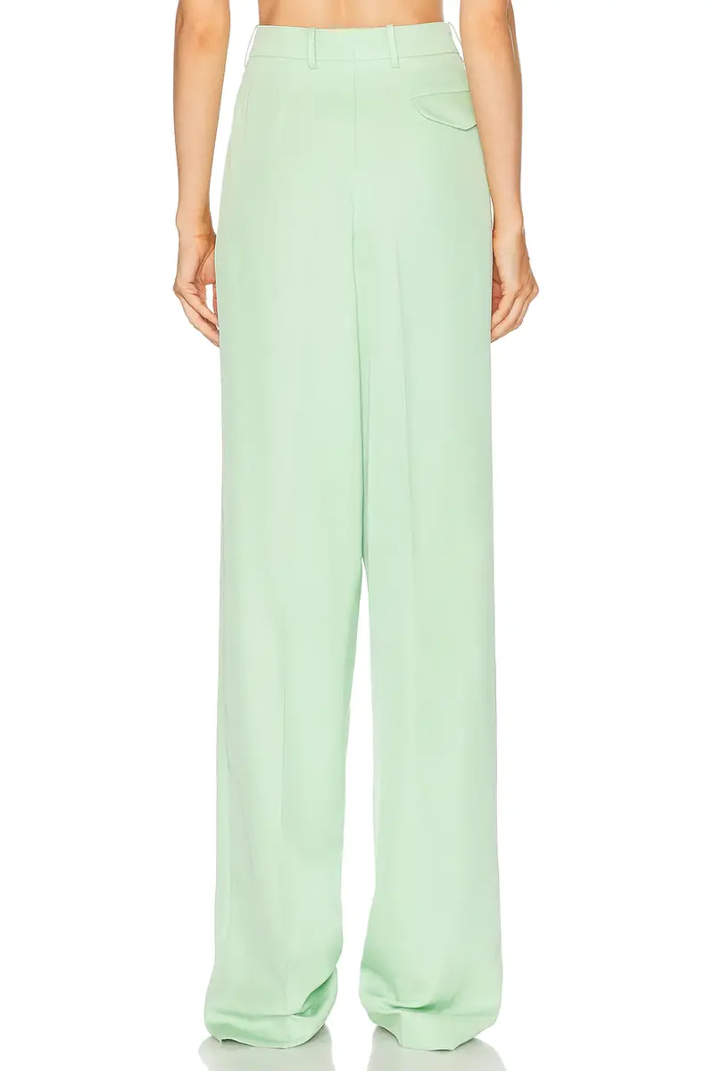 Tom Ford High Waist Wide Leg Pleated Pant | Thumbnail 4