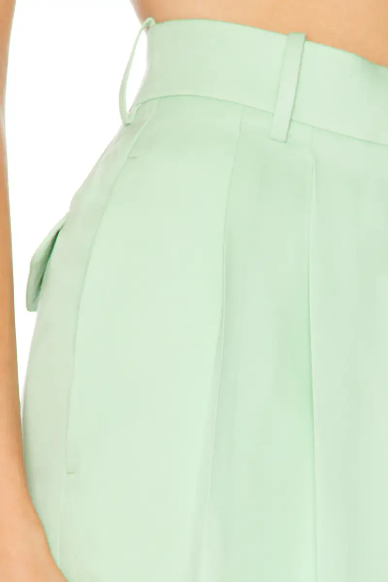Tom Ford High Waist Wide Leg Pleated Pant | Thumbnail 6