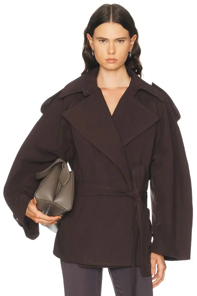 Cooper Cropped Trench Jacket Cooper Cropped Trench Jacket