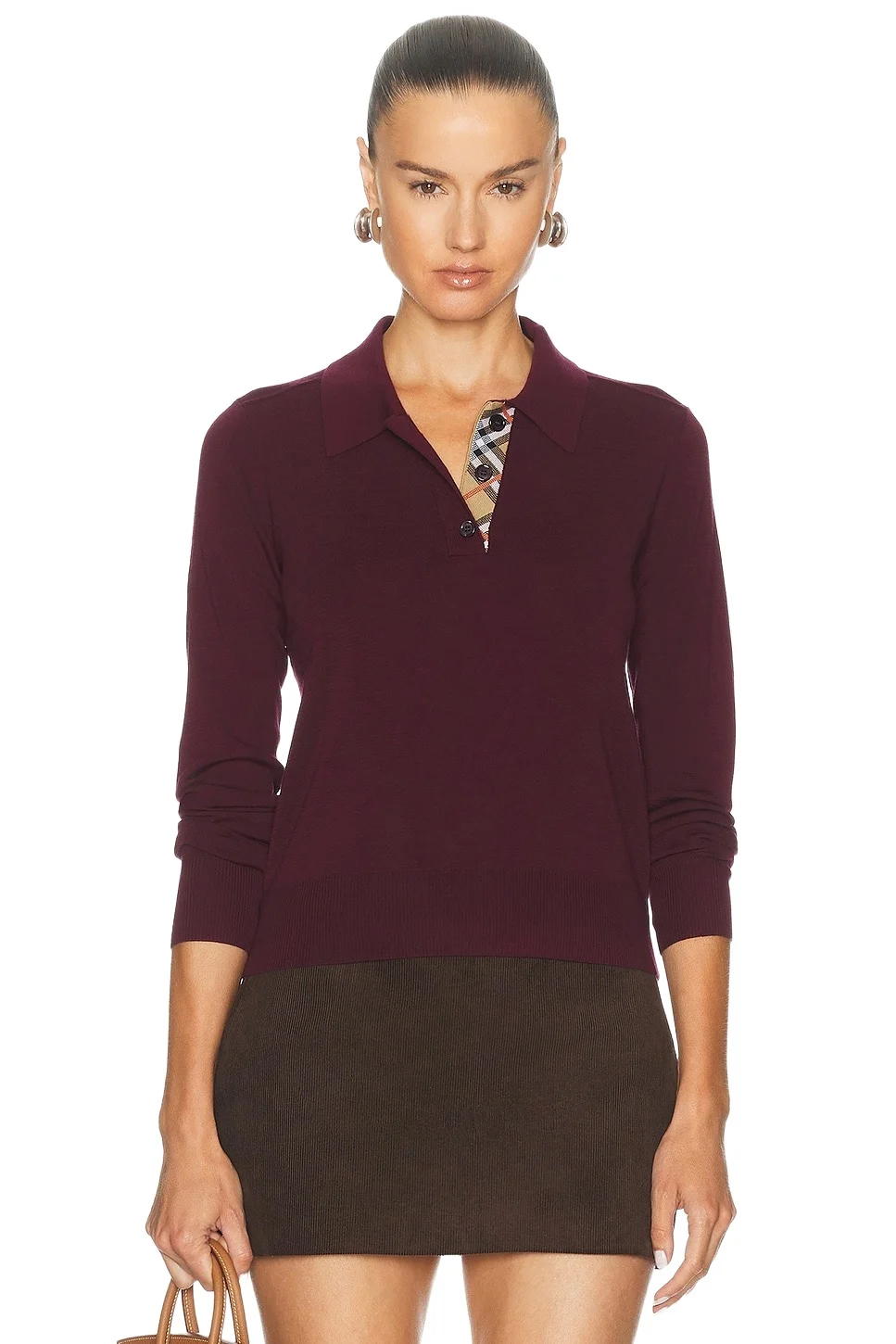 Burberry Mandy Polo Sweater