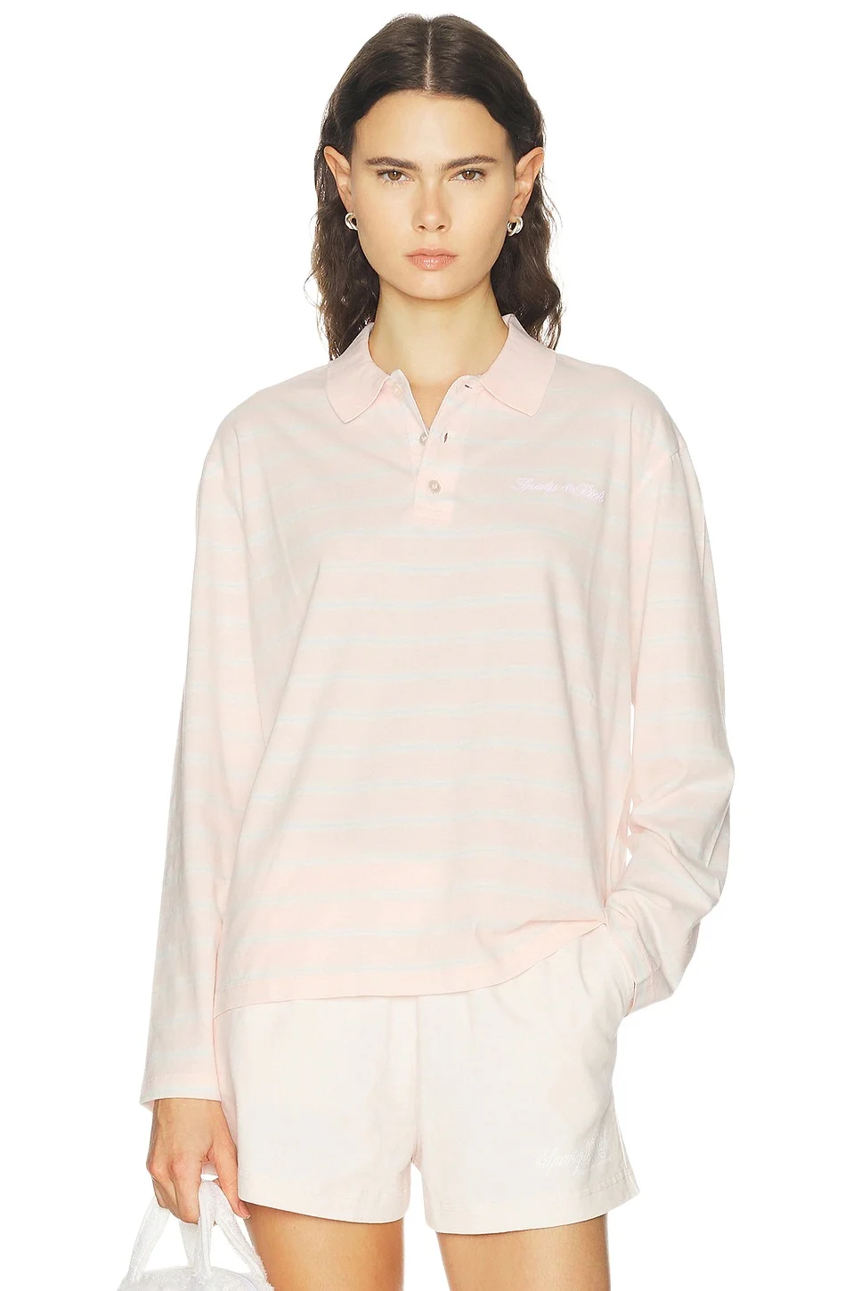 Signature Logo Easy Polo Sweatshirt