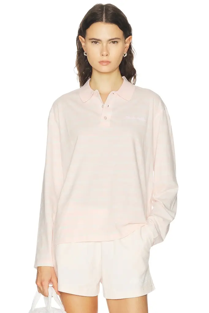 Signature Logo Easy Polo Sweatshirt