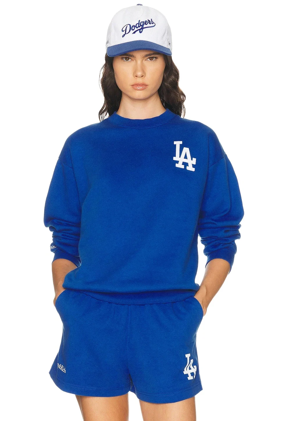 x Dodgers LA Serif Crewneck Sweatshirt x Dodgers LA Serif Crewneck Sweatshirt