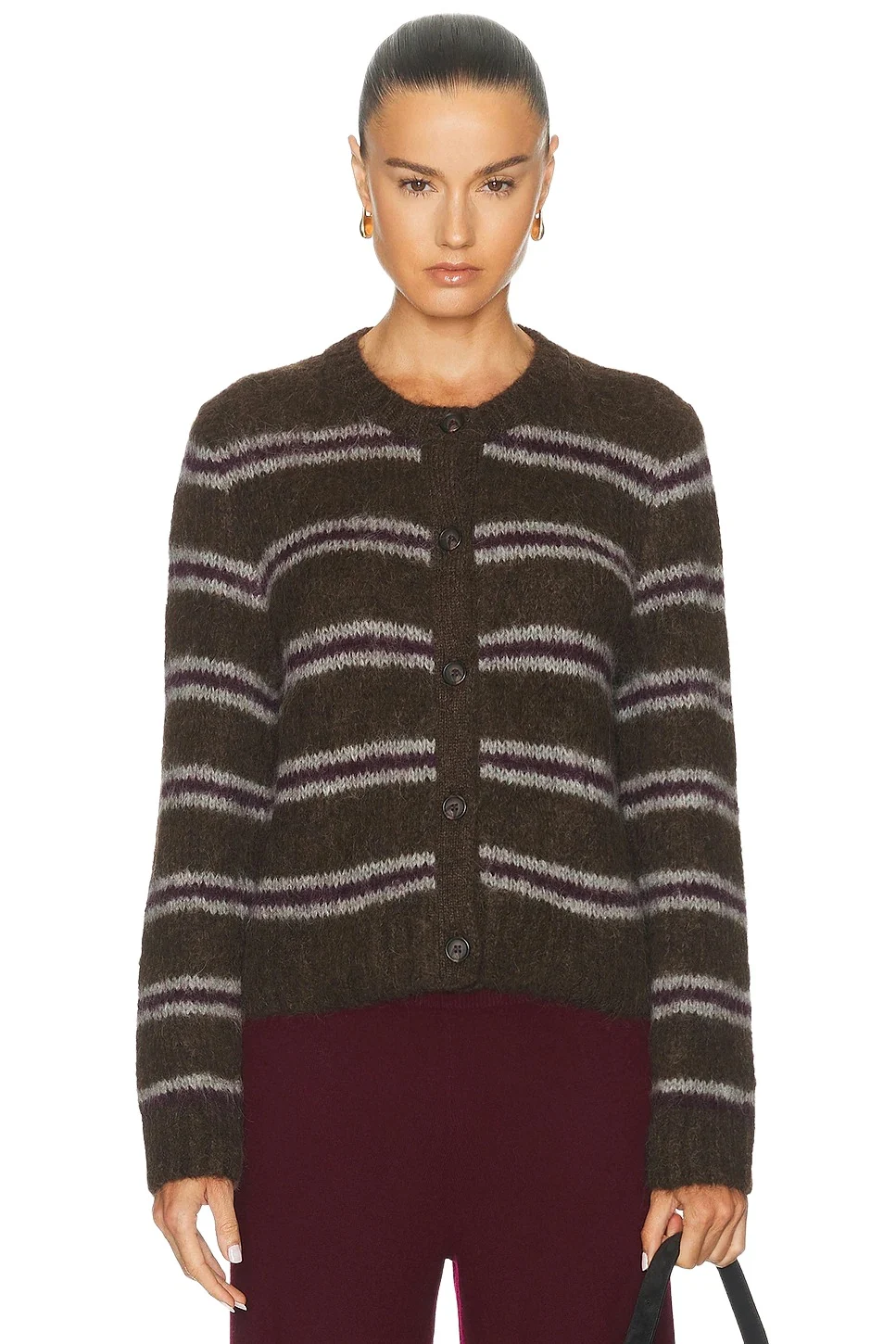 Timber Crewneck Cardigan Timber Crewneck Cardigan