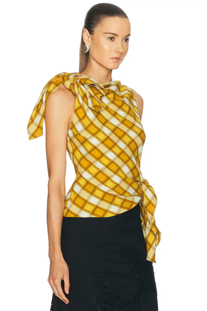 Monse Knotted Top | Thumbnail 2 Monse Knotted Top | Thumbnail 2