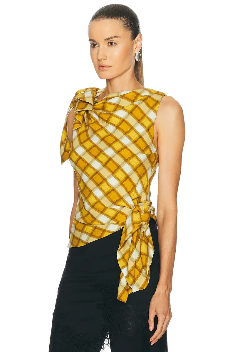 Monse Knotted Top | Thumbnail 3 Monse Knotted Top | Thumbnail 3