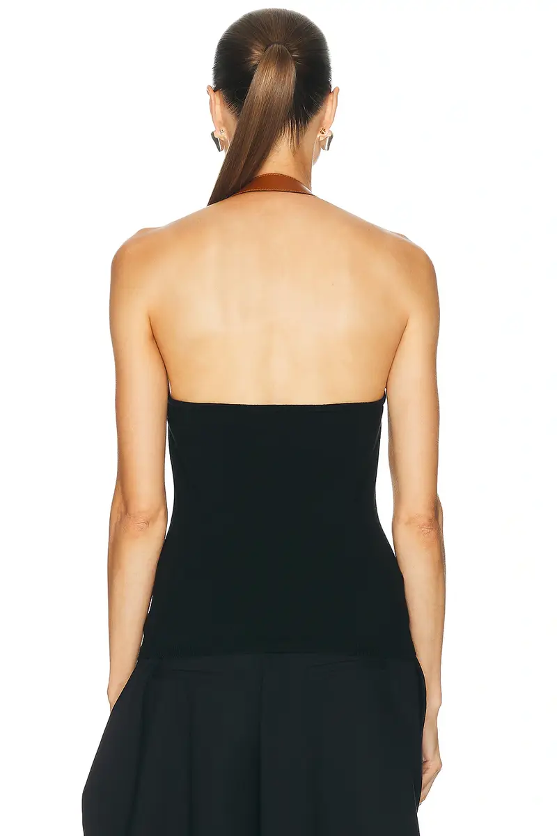Monse Leather Belt Knit Top | Thumbnail 3 Monse Leather Belt Knit Top | Thumbnail 3