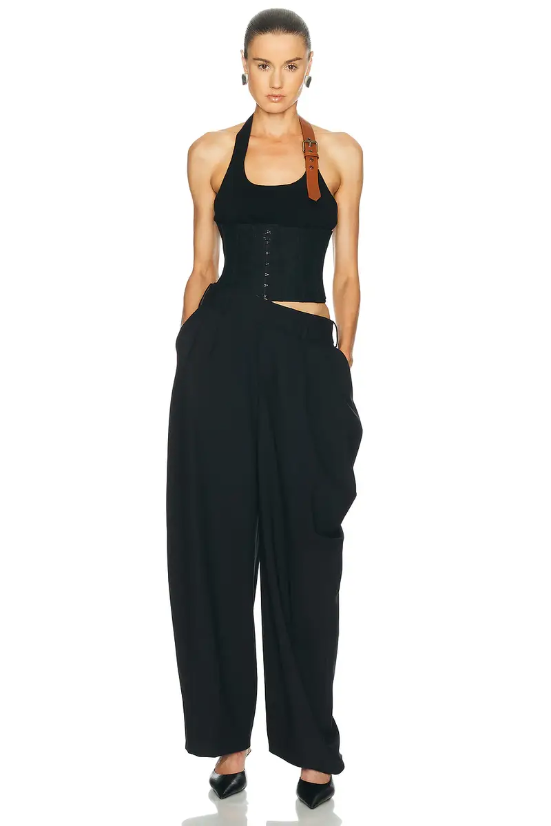 Monse Leather Belt Knit Top | Thumbnail 4 Monse Leather Belt Knit Top | Thumbnail 4