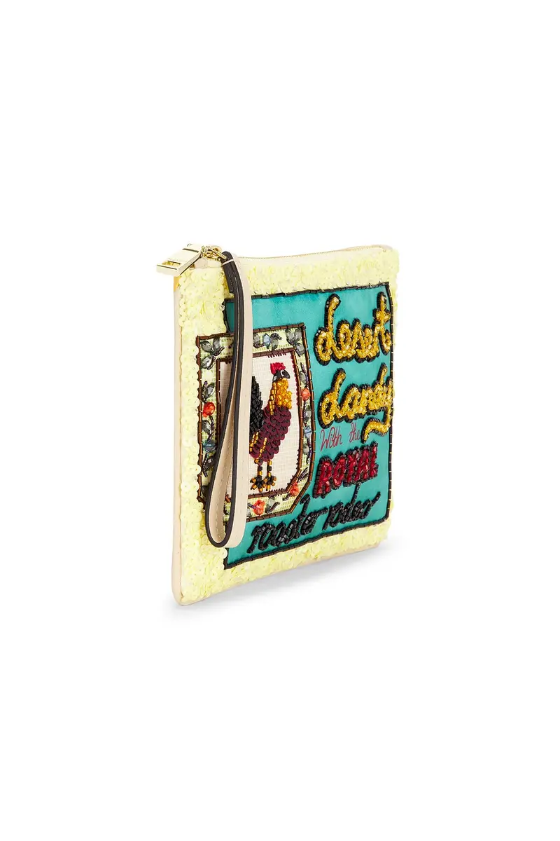ALÉMAIS Ace Rooster Embellished Clutch | Thumbnail 4 ALÉMAIS Ace Rooster Embellished Clutch | Thumbnail 4