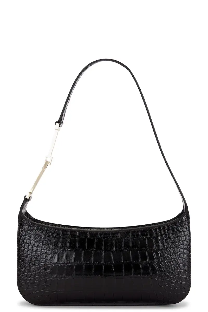 Tom Ford Tumbled Soft Printed Croc Small Shoulder Bag | Thumbnail 3 Tom Ford Tumbled Soft Printed Croc Small Shoulder Bag | Thumbnail 3