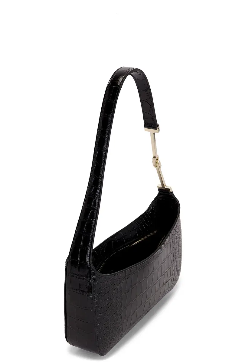 Tom Ford Tumbled Soft Printed Croc Small Shoulder Bag | Thumbnail 5 Tom Ford Tumbled Soft Printed Croc Small Shoulder Bag | Thumbnail 5