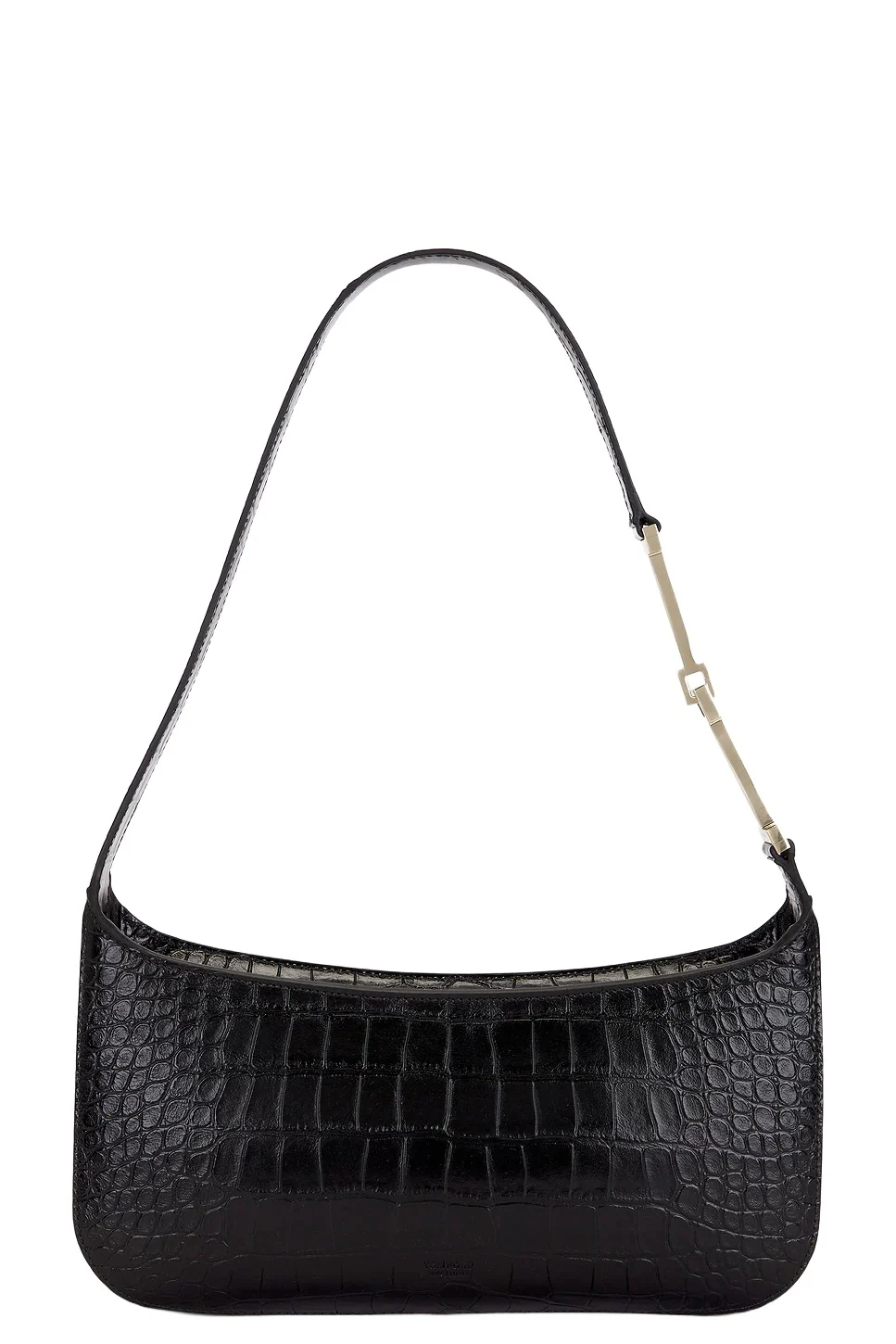 Tom Ford Tumbled Soft Printed Croc Small Shoulder Bag