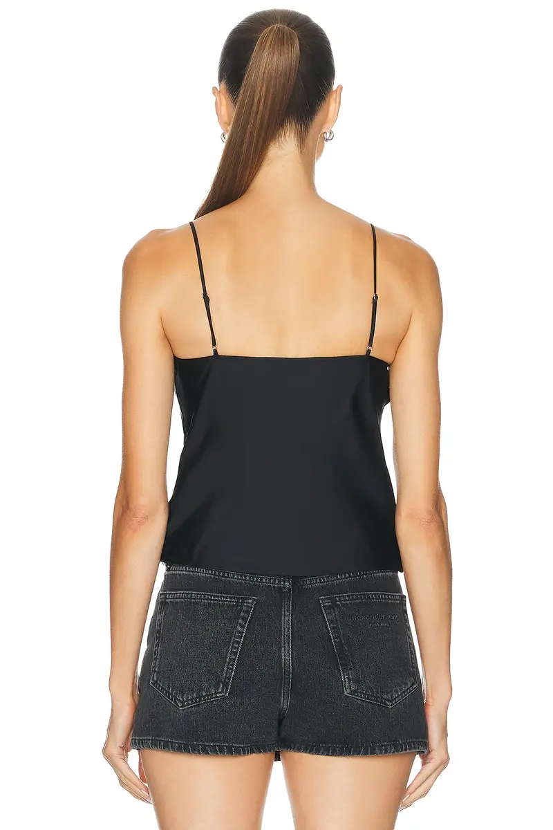 Alexander Wang Pre-Styled Knotted Cami Top | Thumbnail 3