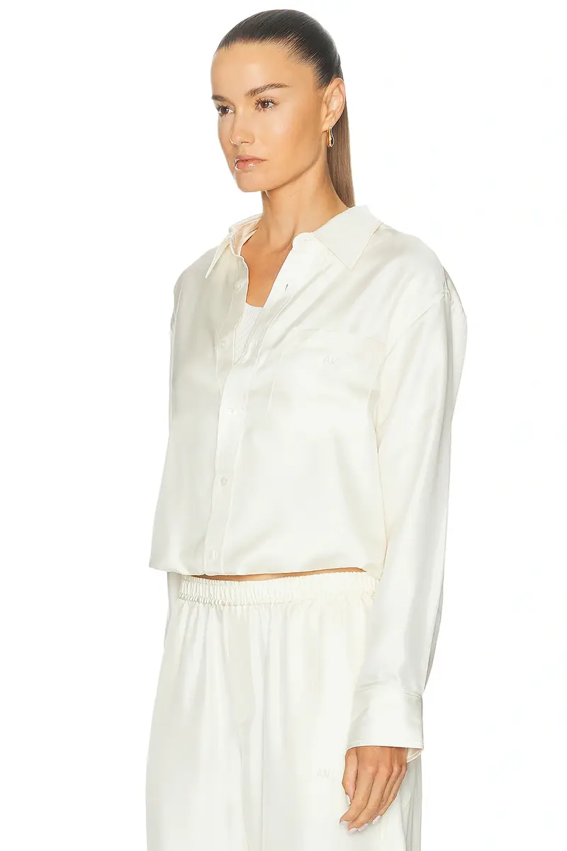 Alexander Wang Pre-styled Cami Top With Button Up Shirt | Thumbnail 2