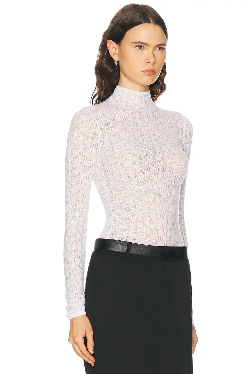 Sablyn Rhea Long Sleeve Mock Neck Top | Thumbnail 2 Sablyn Rhea Long Sleeve Mock Neck Top | Thumbnail 2