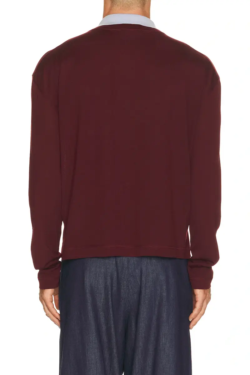 Jil Sander Long Sleeve Polo Jumper | Thumbnail 2 Jil Sander Long Sleeve Polo Jumper | Thumbnail 2