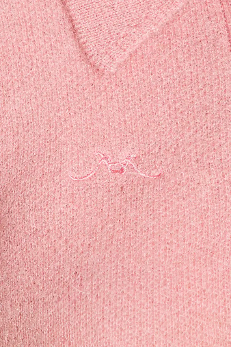 Rowen Rose Long Sleeve Polo Top | Thumbnail 5 Rowen Rose Long Sleeve Polo Top | Thumbnail 5