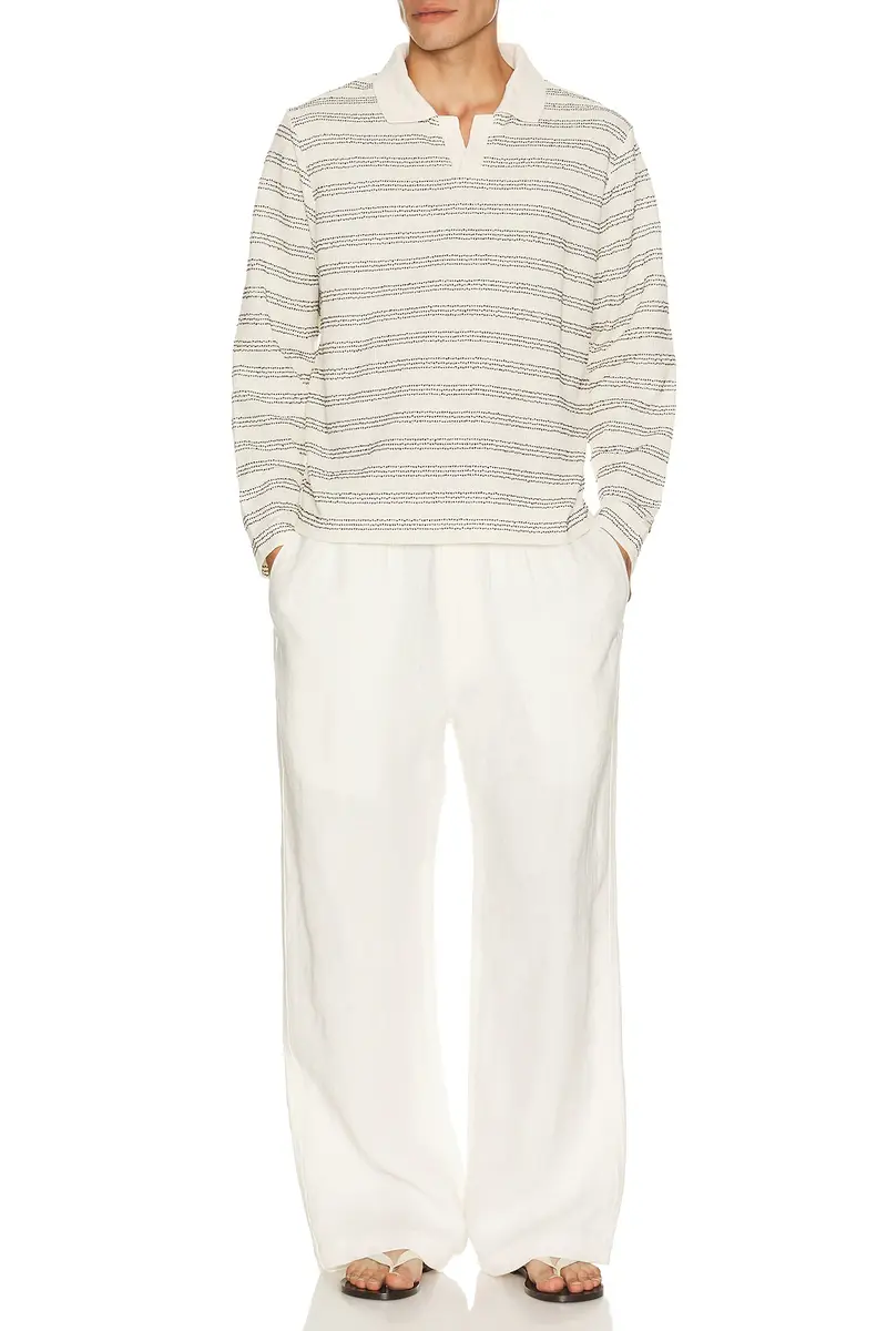 Percival Laurent Long Sleeve Regular Polo | Thumbnail 3 Percival Laurent Long Sleeve Regular Polo | Thumbnail 3